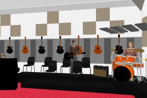 Price Alfred College Music Room Acoustic Treatment