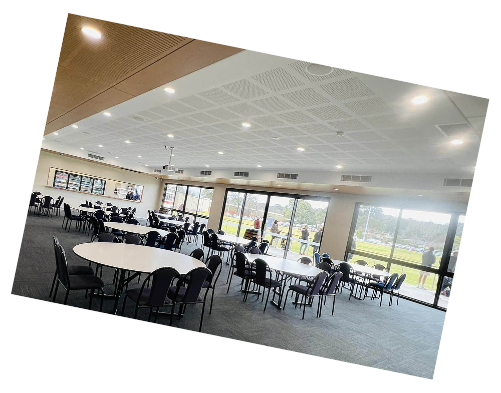 Clare Sports Club audio visual installation