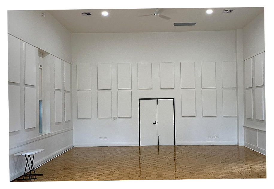 Crafers Hall acoustic treatment